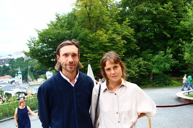 Beim IV Empfang 2024: Der "Gute Gesell / Teufel" Christoph Luser mit Begleitung. | Foto: Martin Schöndorfer, 2024