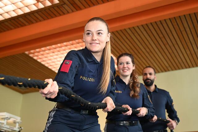 Personaloffensive bei der Polizei: Auch der Frauenanteil steigt, liegt in der Steiermark liegt bei 27 Prozent. | Foto: LPD Stmk