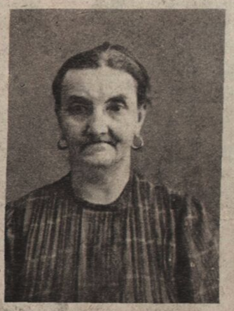 Die 64-jährige Elisabeth Kaspar in "Das Interessante Blatt" vom 1. November 1923. | Foto: OeNB, Anno