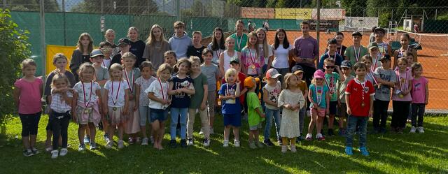 Insgesamt 68 Kids nahmen an der Talentsichtung des TC Ehrwald teil. | Foto: TC Ehrwald