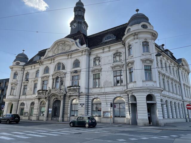 Das Liesinger Amtshaus in der Perchtoldsdorfer Straße. | Foto: Lisa Kammann