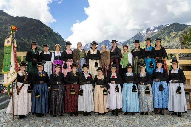 Die Trachtenfrauen Kaprun bestehen aktuell aus 125 Mitgliedern. | Foto: Nadja Brandstätter