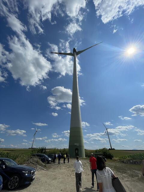 Windkraftanlage von Haunoldstein gepachtet. | Foto: Martina Schweller