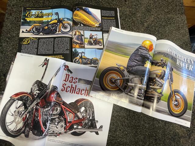 Zu seinen Kundinnen und Kunden zählen internationale Firmen, aber auch Motorradfans aus ganz Europa.  | Foto: Koidl