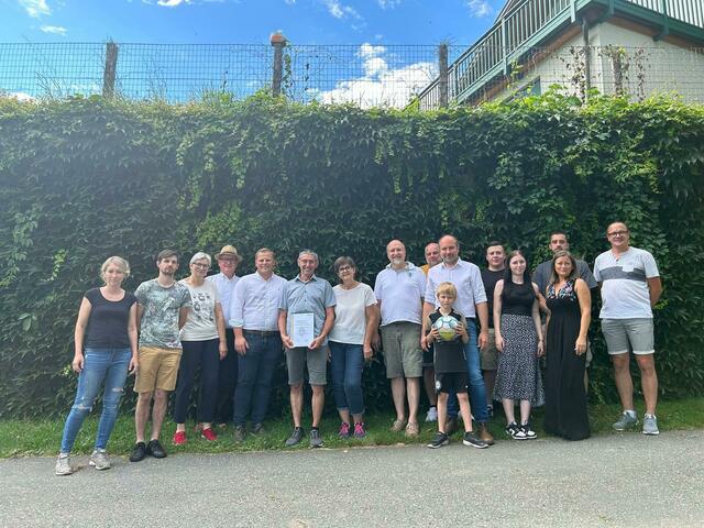 39 Jahre Firmengeschichte und ein ganz besonderes Jubiläum feierte die Familie Haselbacher unlängst gemeinsam mit ihren Mitarbeiterinnen und Mitarbeitern.  | Foto: WKO Regionalstelle Südsteiermark