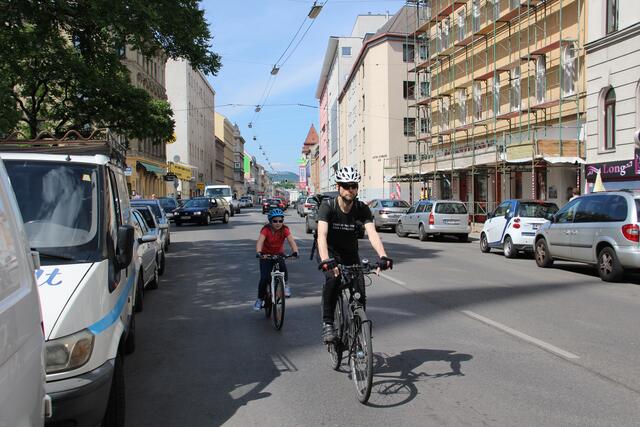 Die Radstraße wird noch 2024 merklich erweitert | Foto: Radlobby
