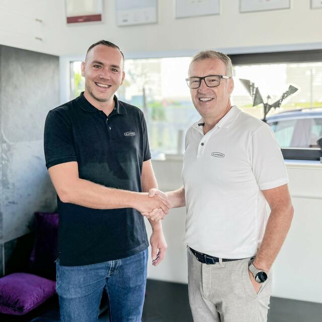 Co-CEO Patrick Pfeiffer (links) und CEO Manfred Rosenstatter (rechts). | Foto: Alumero Group