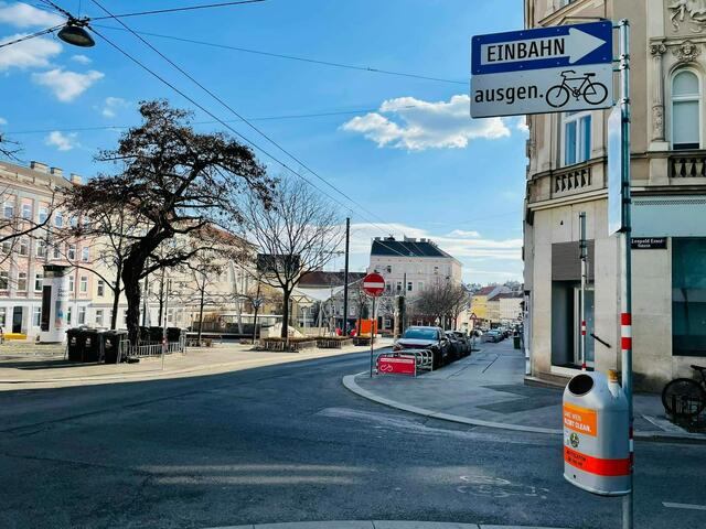 Der nördliche Teil der Kalvarienberggasse wird zeitnah Fußgängerfreundlich gestaltet. | Foto: BV17