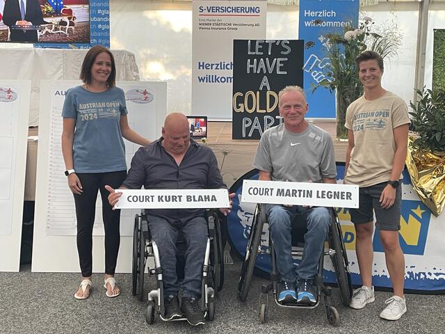 Ehrung zweier Legenden | Foto: Daniel Schmidt