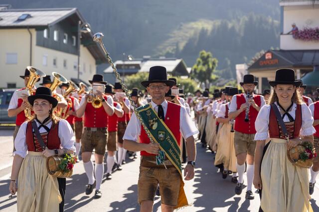 Das Maishofner Dorffest findet am 17. August 2024 statt. | Foto: TVB Maishofen
