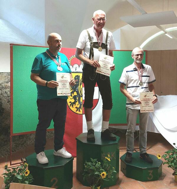 von links: Bernd Gaida, Egon Stingl, Wolfgang Hillbrand