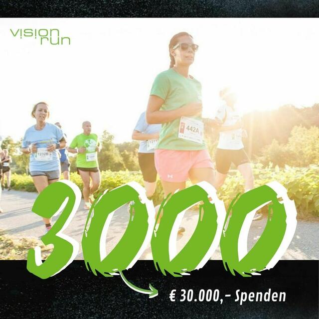 Bereits einen Monat vor dem Event hat der VISION RUN die beeindruckende Summe von über € 32.000 an Spenden gesammelt, was eine bedeutende Steigerung im Vergleich zu den Vorjahren darstellt. | Foto: Rauchecker Photography