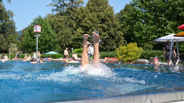 Hinein ins kühle Nass! | Foto: Stefan Schubert