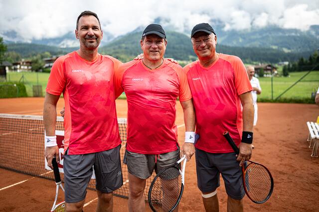 Andreas Resch (New Wave Austria GmbH, Andreas Herzog, Toni Polster. | Foto: Alex Scheuber