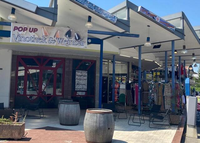 Neu ist unter anderem die Pop Up Vinothek und Weinbar. | Foto: HB1