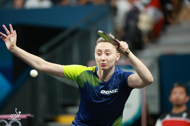 Trotz des Ausscheidens kann Sofia Polcanova stolz auf ihre starken Leistungen bei Olympia sein.  | Foto: ITTF