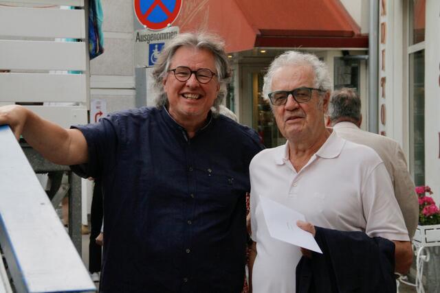 Beim gutem Theater immer dabei: Schauspieler Richard Maynau.