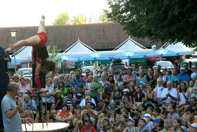 "The Amazing Katleen" im Einarmhandstand