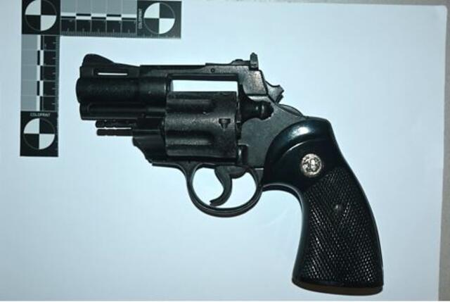 Im Gefrierschrank des Mannes konnten die Beamten eine Schreckschusswaffe finden.  | Foto: LPD Wien