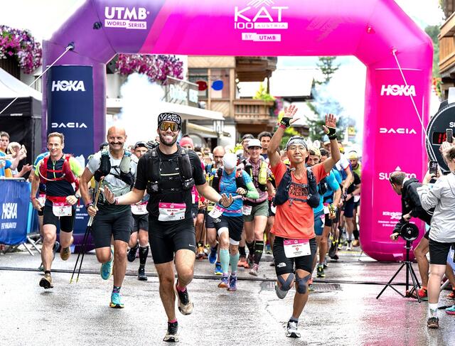 Start für den KAT100 in Fieberbrunn. | Foto: Jan Nyka