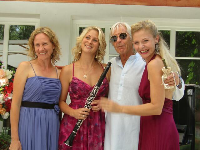 Martina Haselgruber, Daniela Wanzenböck, Giunto Schalkenberg und Elisabeth Pratscher | Foto: Peter Sattler