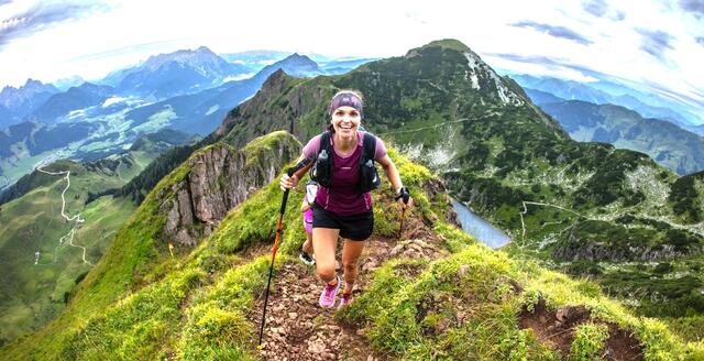 Über Stock und Stein, über Berge, durch Täler – Trailrun in der Region Pillerseetal/Kitzbüheler Alpen. | Foto: Andi Frank