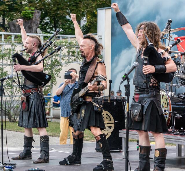 Celtica begeisteren das Publikum | Foto: Gerhard MALY