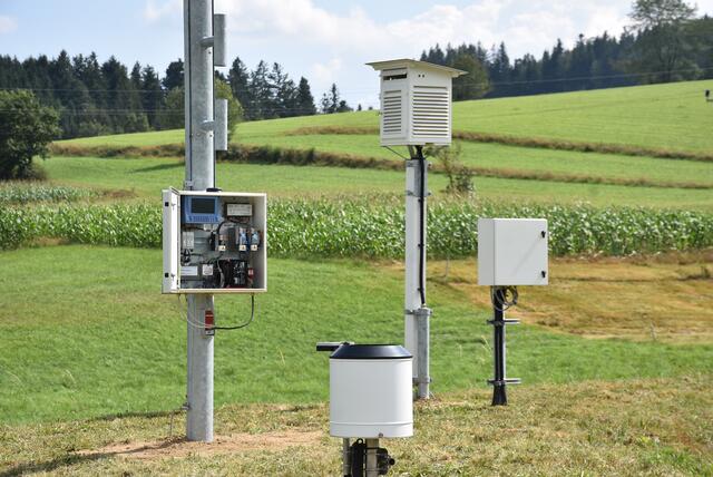 Eröffnung der Ö3 Wetterstation Pabneukirchen. Die einzige offizielle Station für den Bezirk Perg.  | Foto: Zinterhof