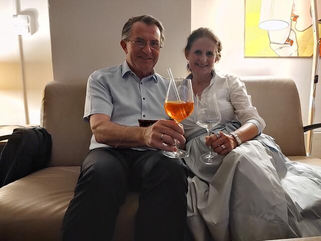 Franz Piribauer mit seiner Rosi. | Foto: Kreska