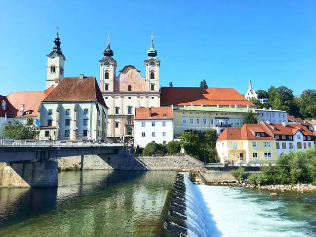 Brücke über die Steyr