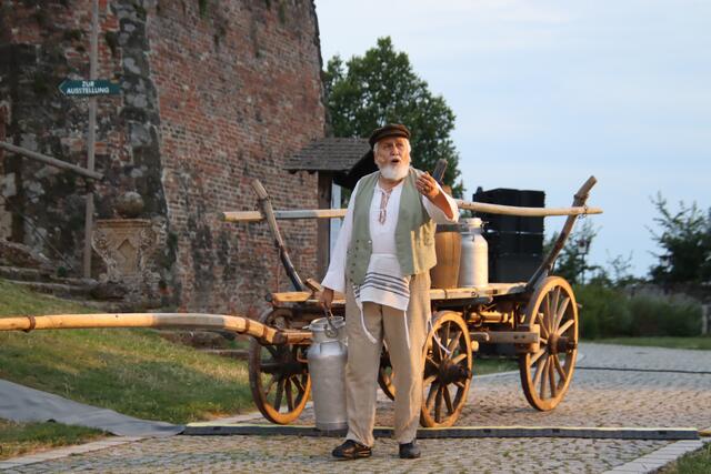 Der Milchmann Tevje ist eine Paraderolle des Güssinger Publikumslieblings Kurt Resetarits. | Foto: Elisabeth Kloiber
