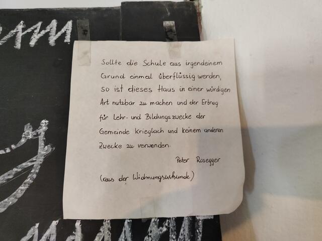 hier die ,,Übersetzung"... | Foto: I.Wozonig