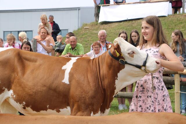 Die Rinderschau war auch ein Programmhöhepunkt beim Rindfleischfest in Fischbach. | Foto: MeinBezirk/Hofmüller