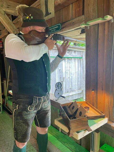Kapselgewehr-Schießen in Viechtwang. | Foto: Hubertusclub Almtal