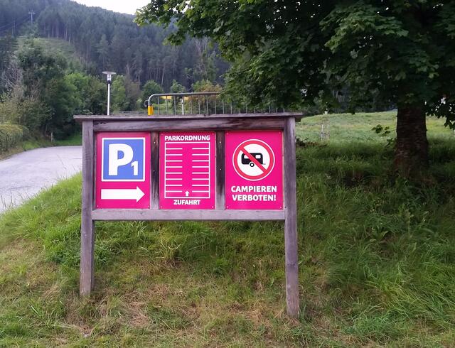 ...viel deutlicher gehts nicht mehr, trotzdem ist der Parkplatz ein beliebter Campingort. | Foto: Tiroler Bergwacht - Einsatzstelle Stubai