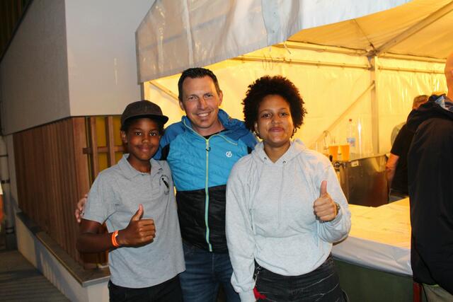Letu, Christian und Sara