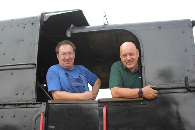 Dampflock fahren ist toll aber auch anstrengend | Foto: Walter Kellner
