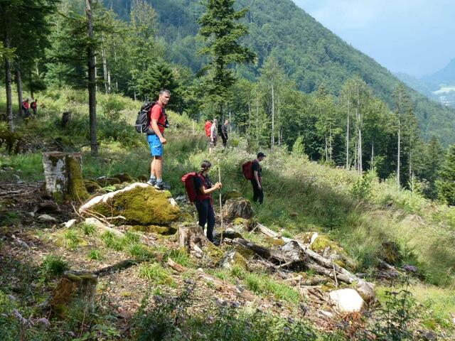 Das Gebiet um und auf der Katrin wurde abgesucht, um den vermissten Wanderer zu finden.