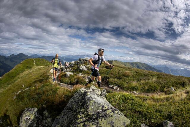 Trailrunner begeistert von den Strecken. | Foto: Andi Frank