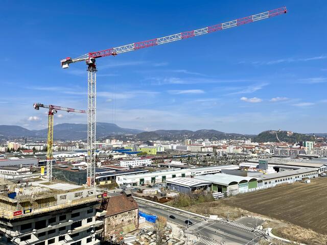 Für Graz ein immer ungewohnteres Bild: Die Zeiten für Bauträger werden immer schwieriger. | Foto: MeinBezirk.at