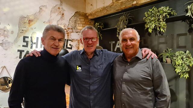 Klaus Augenthaler, Ralph Schader, Johann Krankl | Foto: Schader