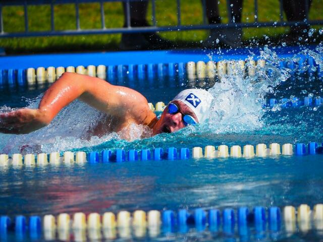 Herbert Motz auf dem Weg in das A-Finale