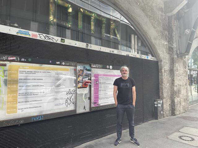 Das Bogenfest hat eine längere Geschichte und ist zufällig erschienen. Im Bild: Christian Koubek, der geschäftsführende Obmann der pmk  | Foto: Martina Obertimpfler 
