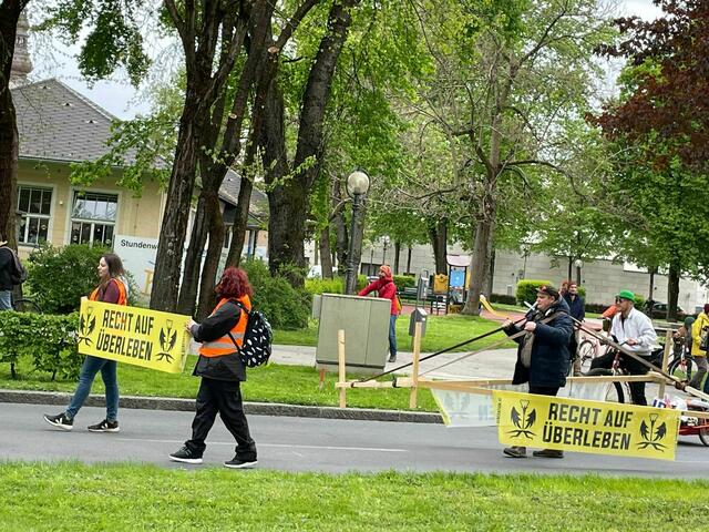 Die "Letzte Generation Österreich" beendet die Proteste.  | Foto: MeinBezirk.at