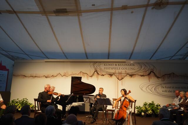 I Solisti di Verono auf der Burg Golling im Rahmen der Gollinger Festspiele 2024. | Foto: Emanuel Hasenauer