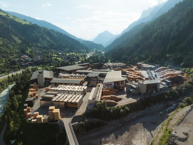 Standort Assling: Rundholzzentrum, Sägewerk, Hobelwerk und Headquarter. | Foto: THEURL
