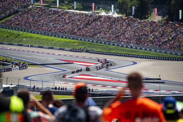 Die neue Schikane sorgt für Spektakel am Red Bull Ring. | Foto: RB Content Pool