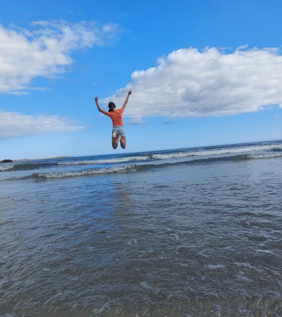 Petra Freilinger aus Baden: Strandferien. | Foto: Petra Freilinger
