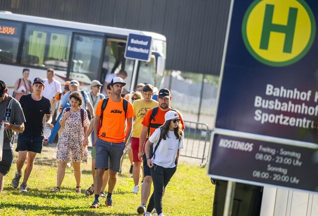 Im Murtal fahren kostenlose Shuttlebusse. | Foto: RB Content Pool