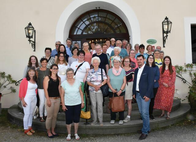 Die Gruppe der Ehrenamtlichen beim Ausflug | Foto: PBZ Waidhofen